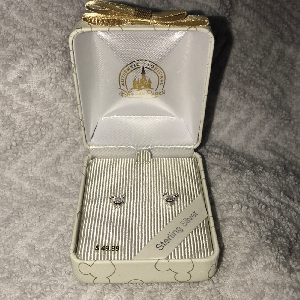 Authentic Disney Parks Mickey head earrings